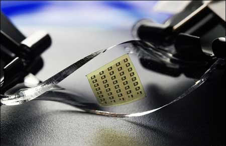 Circuitos elctrónicos deformables - Imagen de Northwestern University