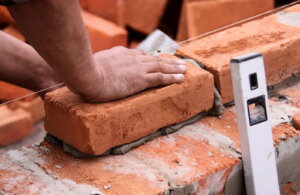 Tabiques / Ladrillos en una construcción