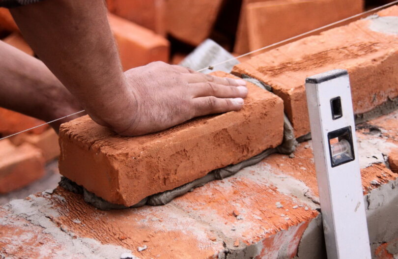 Tabiques / Ladrillos en una construcción