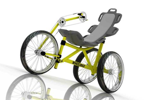 Diseño industrial de triciclo